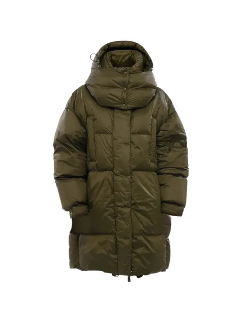 Bacon Puffa quilted long-sleeve jacket Green BACPIGIA558BAC060