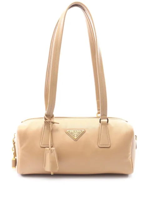 Prada Pre-Owned 2013-2026 Medium Re-Nylon shoulder bag Neutrals BU0LOIFD99PY8TPT