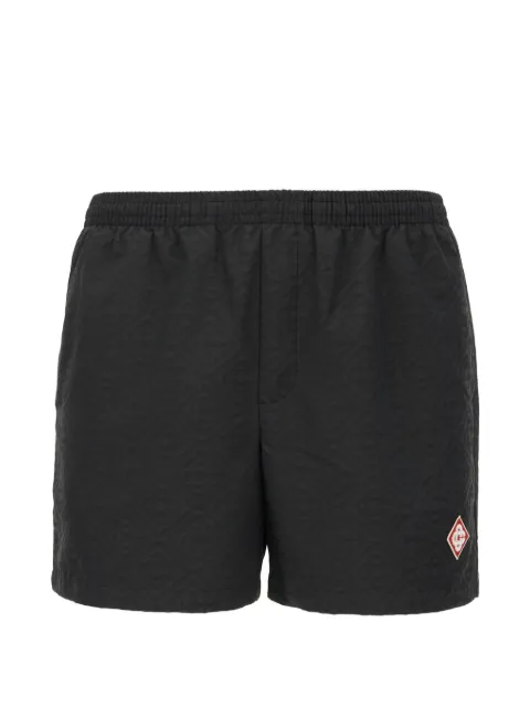 Casablanca Monogram swimming shorts Black MPF26TR22402