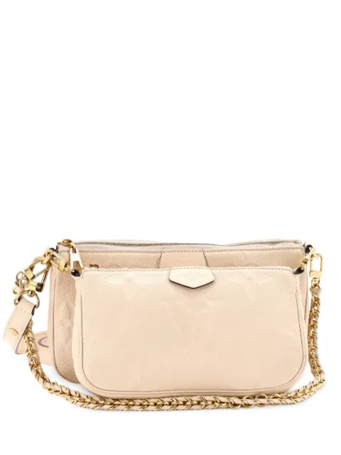 Louis Vuitton Pre-Owned Multi Pochette Accessoires Monogram Empreinte Giant crossbody bag Neutrals KH31VG9MKXHLBIYF