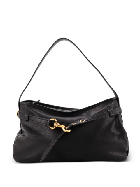 Miu Miu Pre-Owned Aventure Shoulder Bag Leather Regular hobo bag Black GRR3SC8H7P1A9I7H