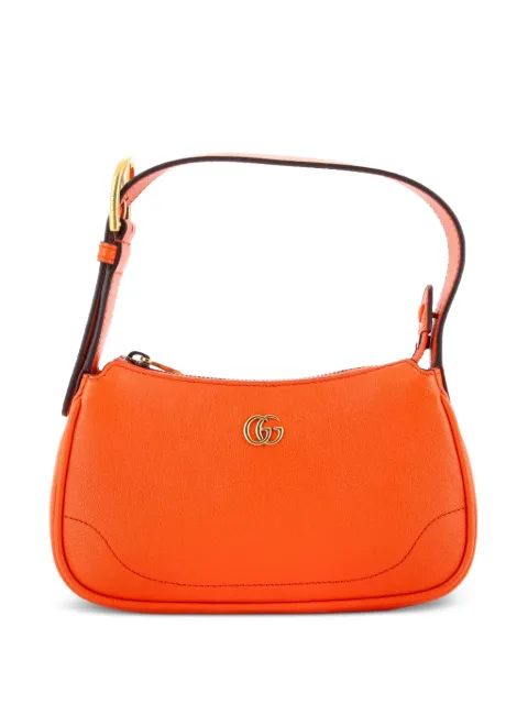 Gucci Pre-Owned Aphrodite Leather Mini shoulder bag Orange EE3USR06CIAKOYWB