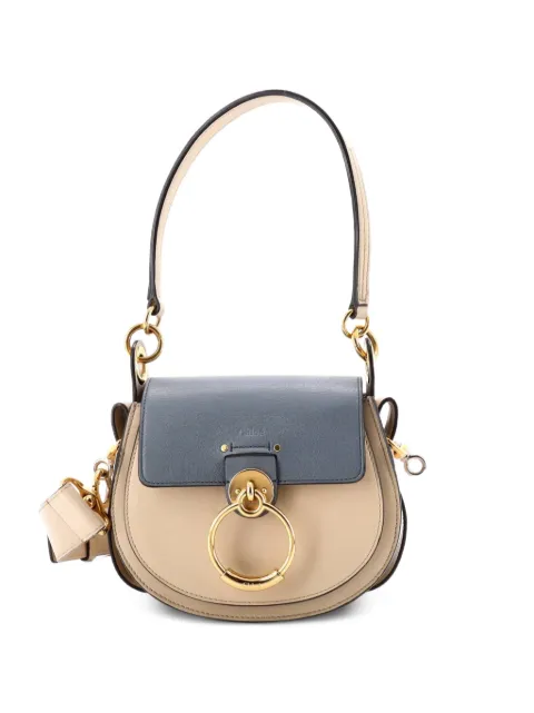 Chloé Pre-Owned Tess Bag Leather Small shoulder bag Neutrals PDFS52XCZOIVRR76
