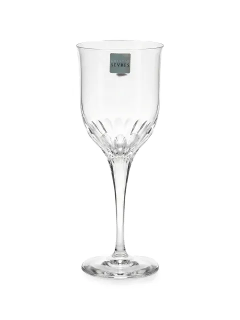 CRISTAL DE SEVRES Tuileries water glasses set (set of six) White 0555004062
