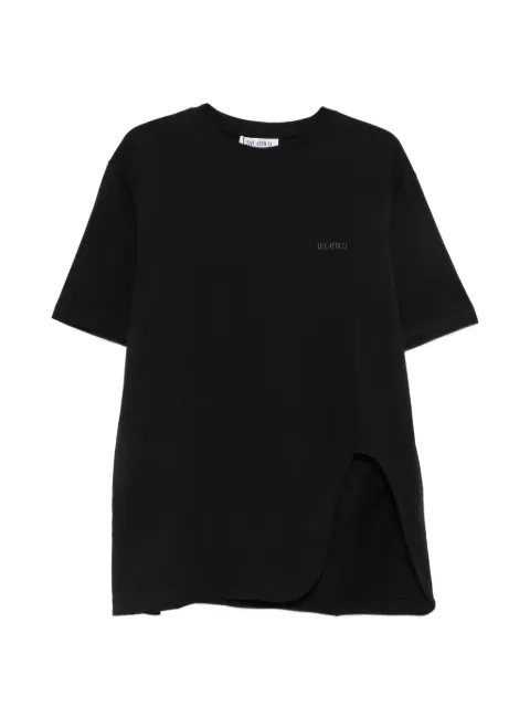 The Attico logo-embroidered T-shirt Black 261WTC00350JJJ025AA