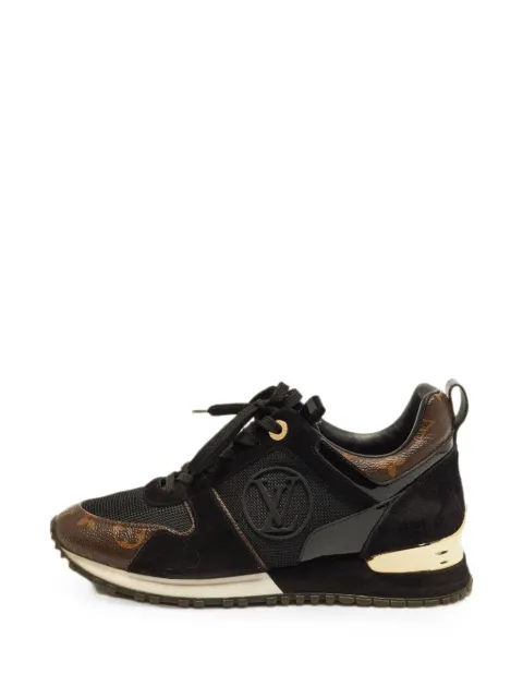 Louis Vuitton Pre-Owned Run Away monogram sneakers Black 1369108