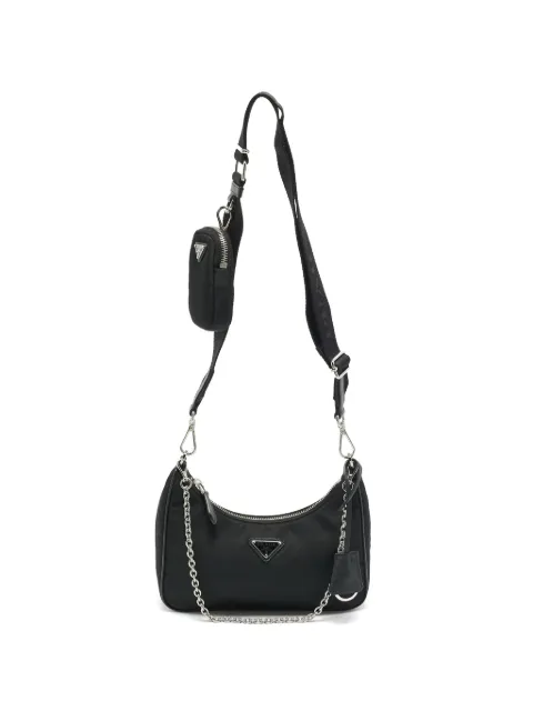 Prada Pre-Owned Re-Edition 2005 cross body bag Black 1368388