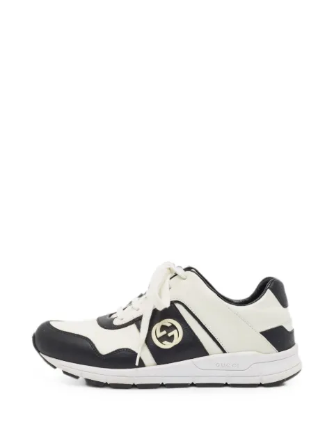 Gucci Pre-Owned Interlocking GG sneakers Neutrals 1374799