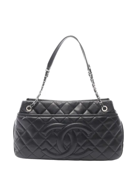 CHANEL Pre-Owned 2013-2014 CC Timeless Caviar Soft Shopper tote bag Black S9Q6ZTUQU8Q5RY7U
