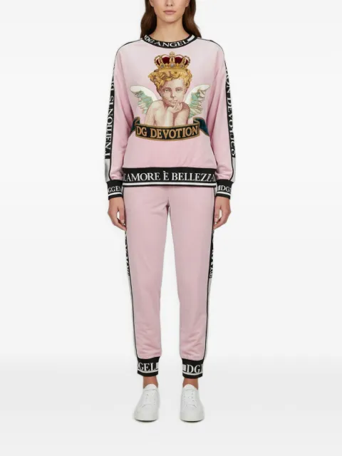 Dolce & Gabbana Pre-Owned DG Devotion tracksuit (set of two) Pink 1357293