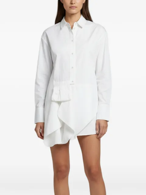 Victoria Victoria Beckham asymmetrical cotton shirt White 1368324