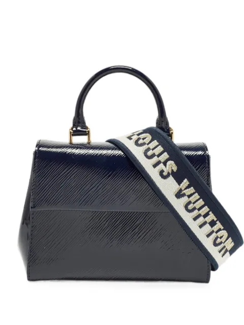Louis Vuitton Pre-Owned mini Cluny Electric leather shoulder bag Blue 1332817