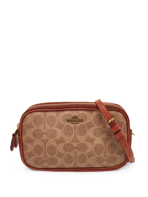 Coach double-zip cross body bag Neutrals 1366400