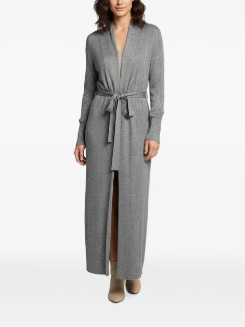 Balenciaga Pre-Owned knitted maxi dress Grey 1374011