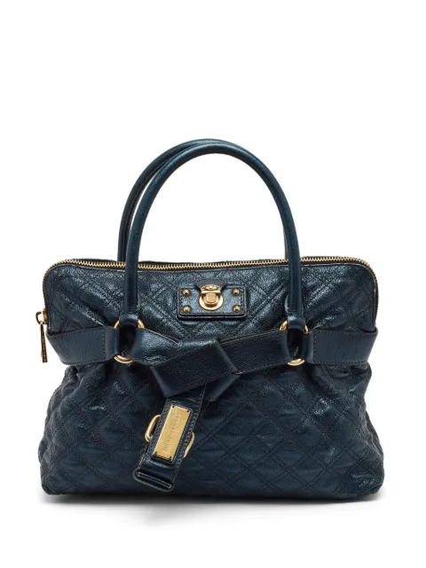 Marc Jacobs Vintage Bruna quilted leather tote bag Blue 1366730