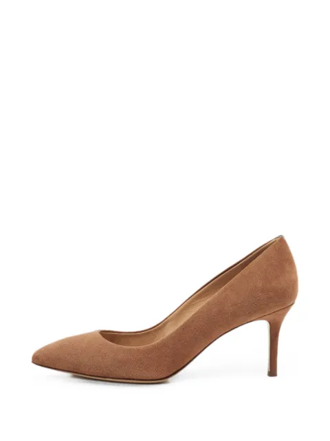 Gianvito Rossi Gianvito pointed-toe pumps Neutrals 1370516