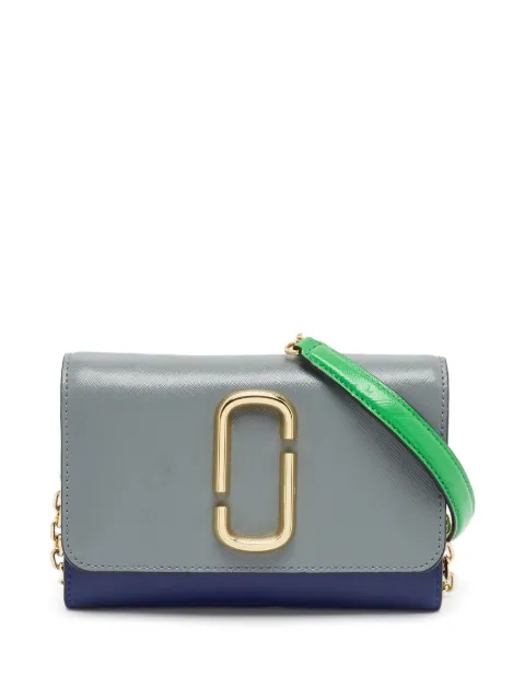 Marc Jacobs Snapshot tri-colour mini crossbody bag Grey 1367921
