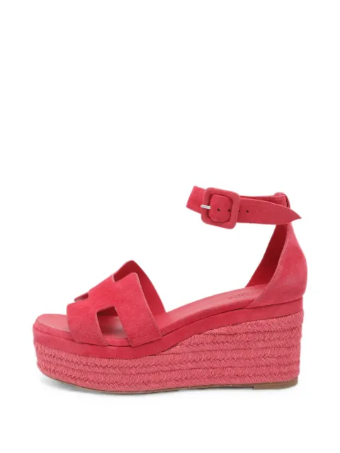 Hermès Pre-Owned Elda espadrille sandals Pink 1357769