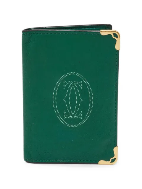 Cartier Must de Cartier leather cardholder Green 1367348