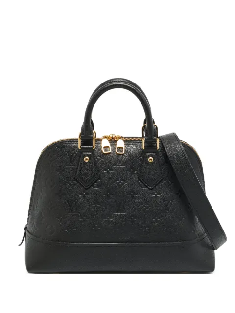 Louis Vuitton Pre-Owned 2019 PM Neo Alma Monogram Empreinte tote bag Black 1373221