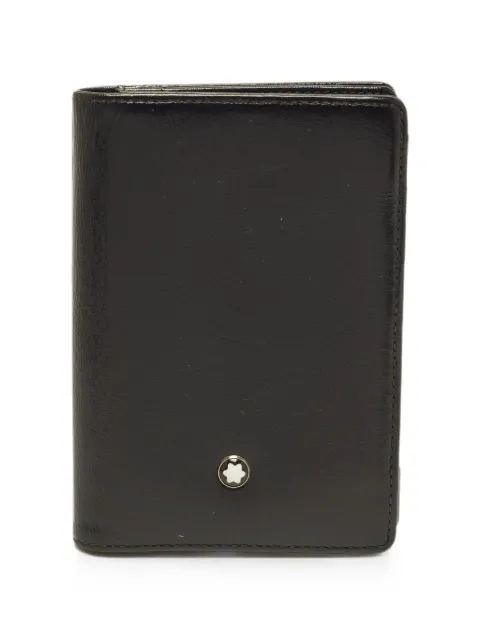 Montblanc Meisterstuck leather card case Black 1374045