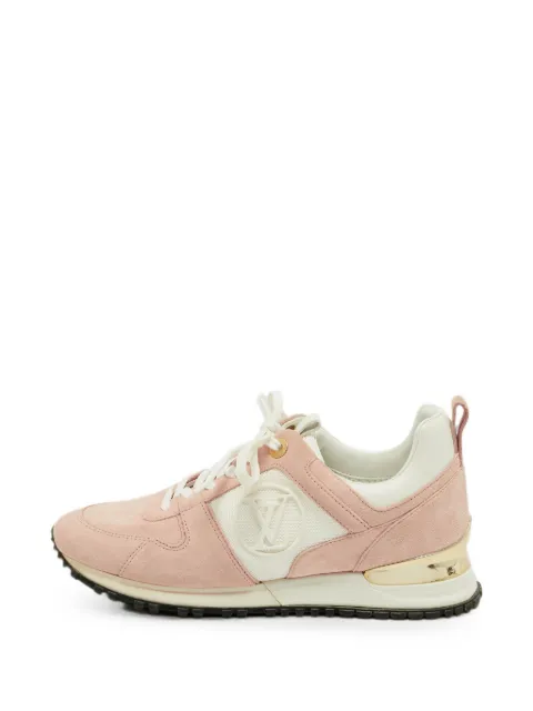 Louis Vuitton Pre-Owned Run Away lace-up sneakers Pink 1375812