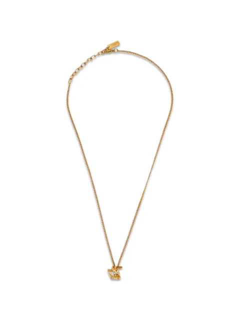 Saint Laurent Pre-Owned Paris Cassandre necklace Gold 1362355