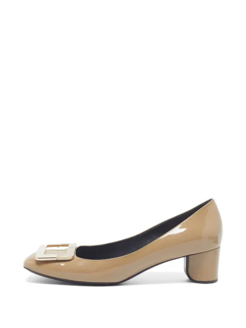 Roger Vivier Vintage Belle Vivier buckle pumps Neutrals 1371261