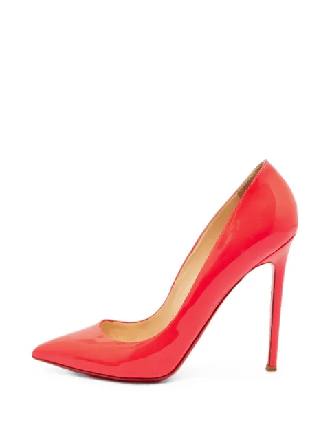 Christian Louboutin Pre-Owned So Kate patent-leather pumps Red 1362990