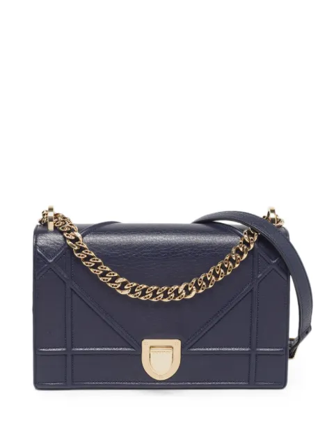 Christian Dior Pre-Owned 2017 medium Diorama Cannage shoulder bag Blue 1304728