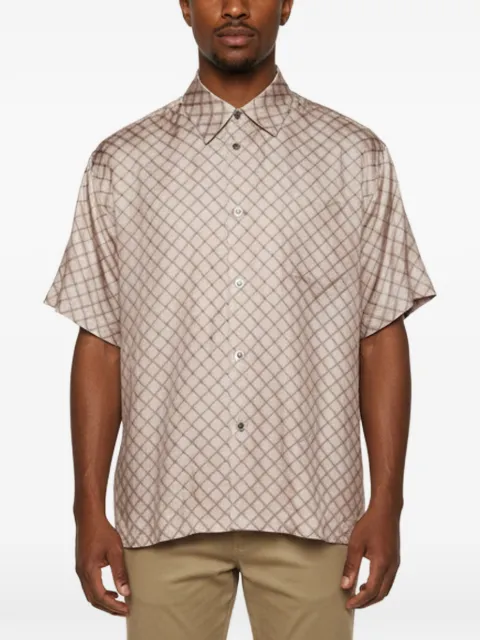 John Elliott printed silk shirt Neutrals 1367882