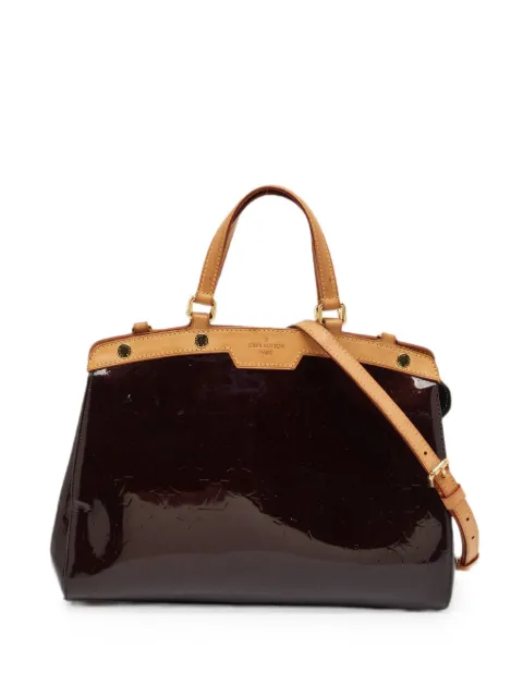 Louis Vuitton Pre-Owned MM Brea Amarante Monogram Vernis tote bag Red 1376485