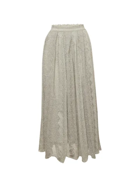Missoni Pre-Owned knitted midi dress Grey 1367305