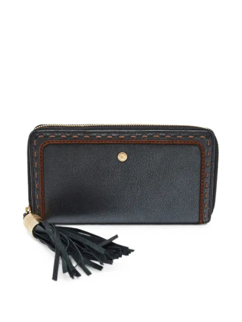 Lancel tassel-detail wallet Grey 1374752