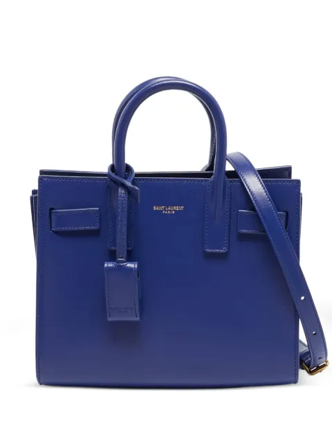 Saint Laurent Pre-Owned 2020 Sac de Jour Nano top-handle tote bag Blue 1368631