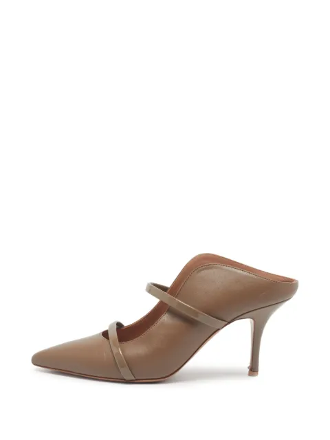 Malone Souliers Maureen double-strap mules Brown 1373439