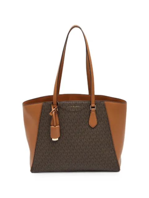 Michael Kors Vintage Taryn logo-print tote bag Brown 1366724