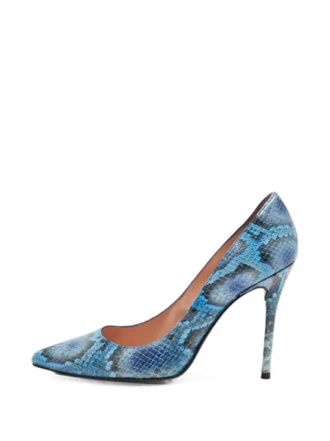 Stuart Weitzman pointed-toe heeled pumps Blue 1375304