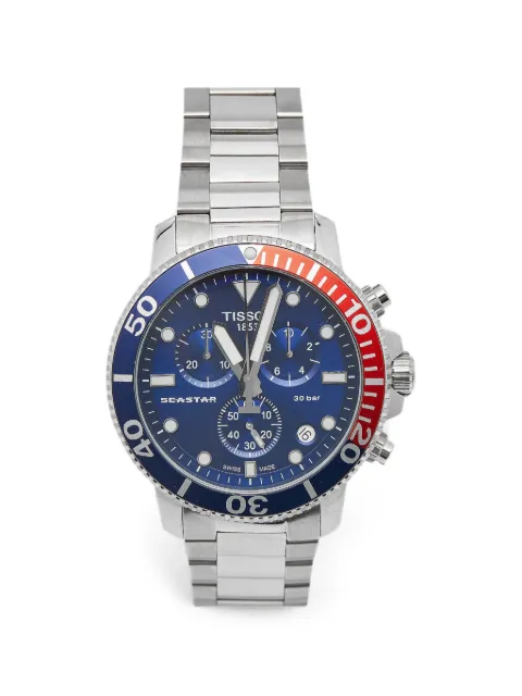 Tissot Seastar 1000 Chronograph 45.5mm watch Blue 1370961