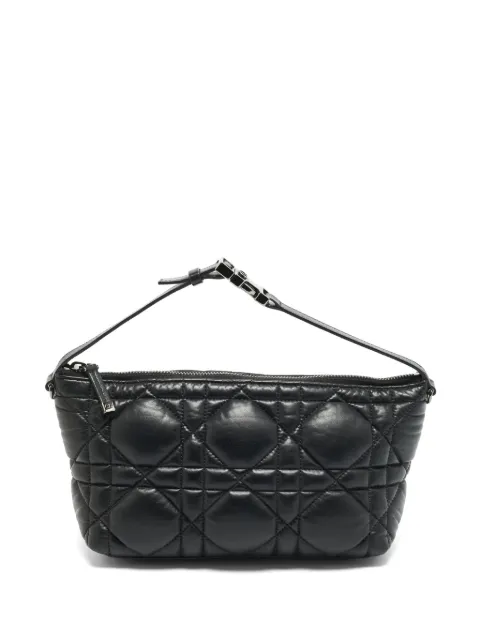 Christian Dior Pre-Owned 2022 medium Travel Nomad Macrocannage tote bag Black 1371023
