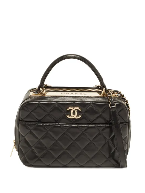 CHANEL Pre-Owned Trendy CC Bowling quilted tote bag Black 1369023