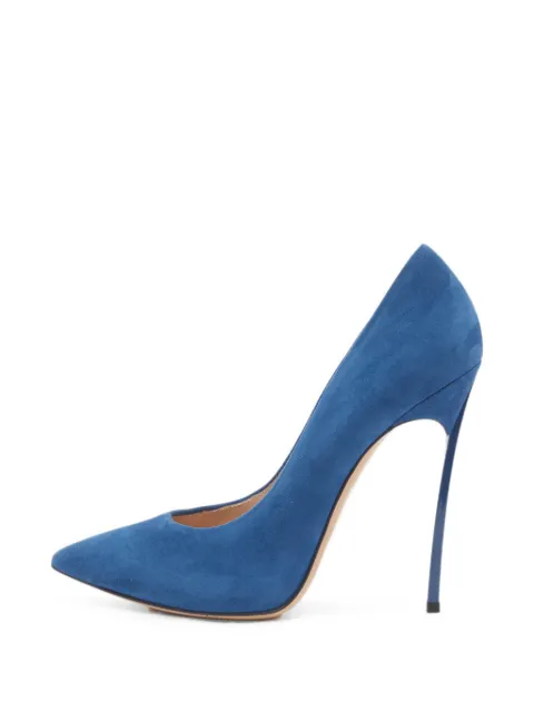 Casadei Blade suede pumps Blue 1373989