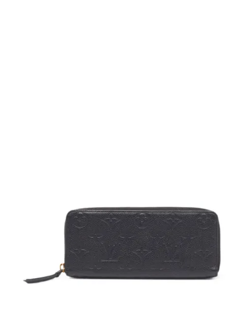 Louis Vuitton Pre-Owned 2020 Clemence Monogram Empreinte wallet Black 1367544