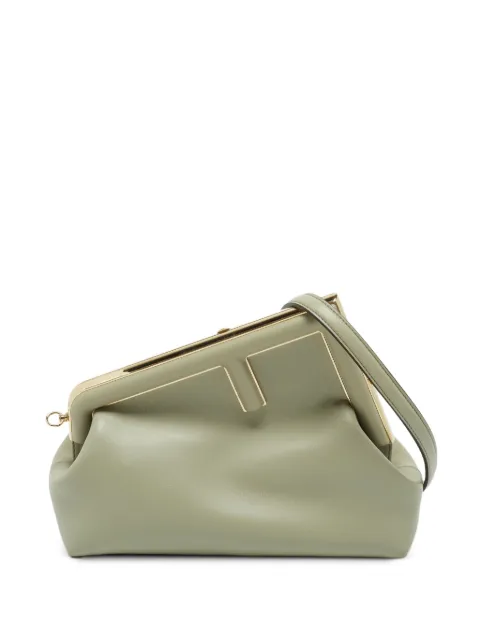 Fendi Pre-Owned 2023 First Midi shoulder bag Green 1376517