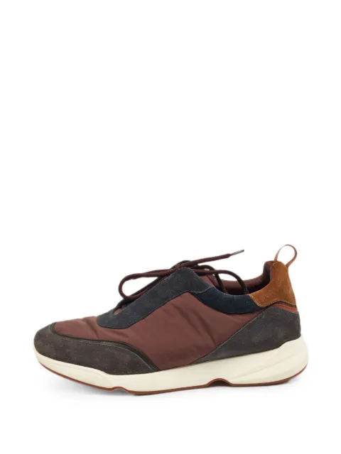 Loro Piana Pre-Owned Modular Walk paneled sneakers Brown 1375343