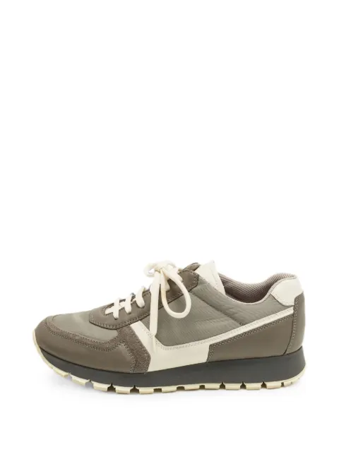 Prada Pre-Owned lace-up sneakers Grey 1367820
