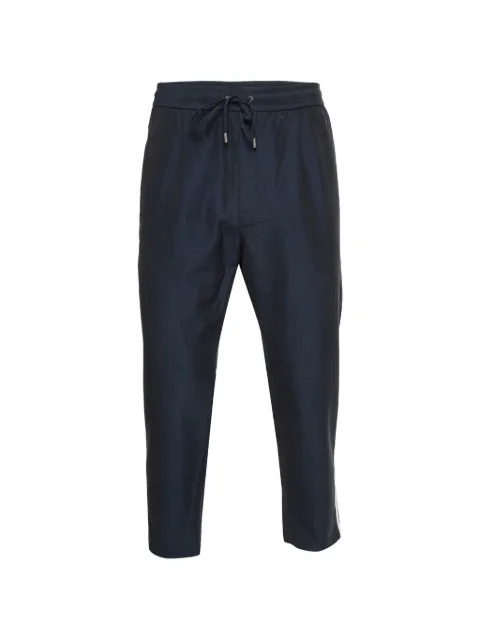 Gucci Pre-Owned side-stripe track pants Blue 1373352