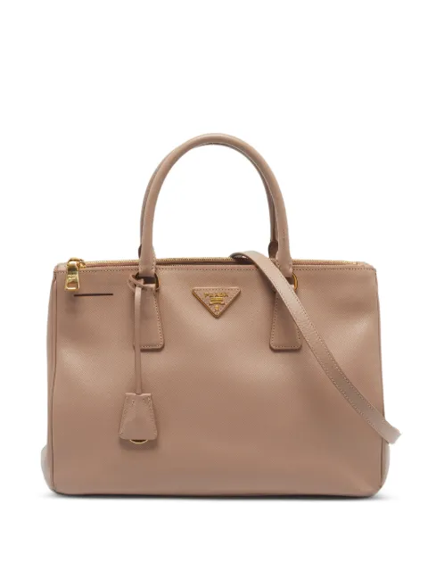 Prada Pre-Owned medium Saffiano Lux tote bag Neutrals 1369612