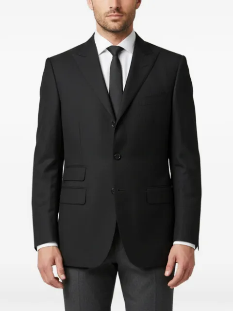 Tom Ford Vintage striped single-breasted blazer Black 1366269