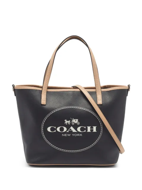 Coach Vintage Metro Horse and Carriage tote bag Black 1368347